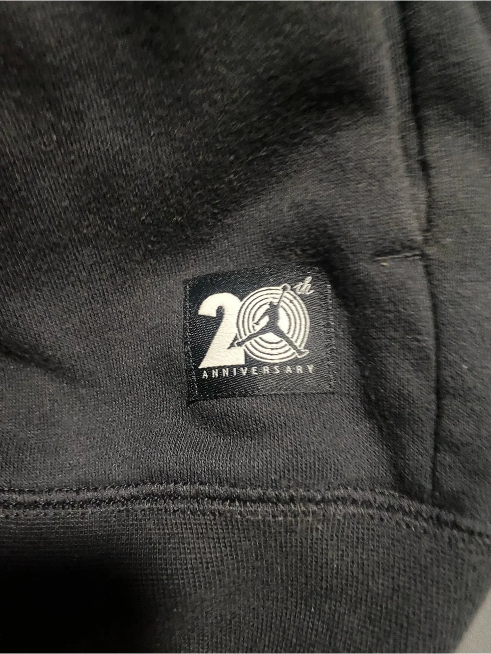 Jordan black crewneck